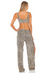 Luli Fama Wild Side Lace-Up Bralette